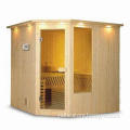 Sauna Room with Wooden Spoon and CD Player, Measures 200 x 145 x 210cm